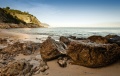 Beach landscape in the National Park of Arrabida